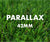 Close up showing Parallax 42mm artificial grass fibres.